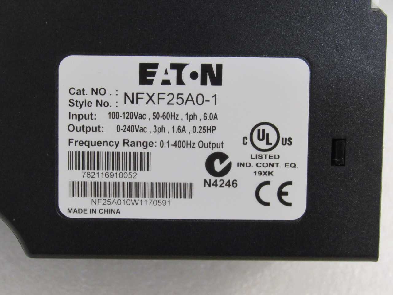 Eaton Misc. Drives - ELECTRIC POWER TOOLS