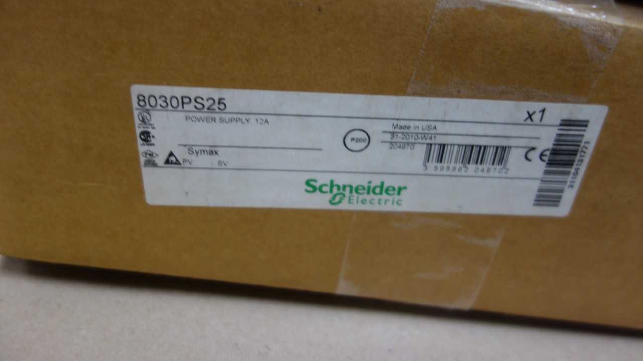 SCHNEIDER D 8030PS25 POWER SUPPLY MODULE - ELECTRICAL COMPONENTS