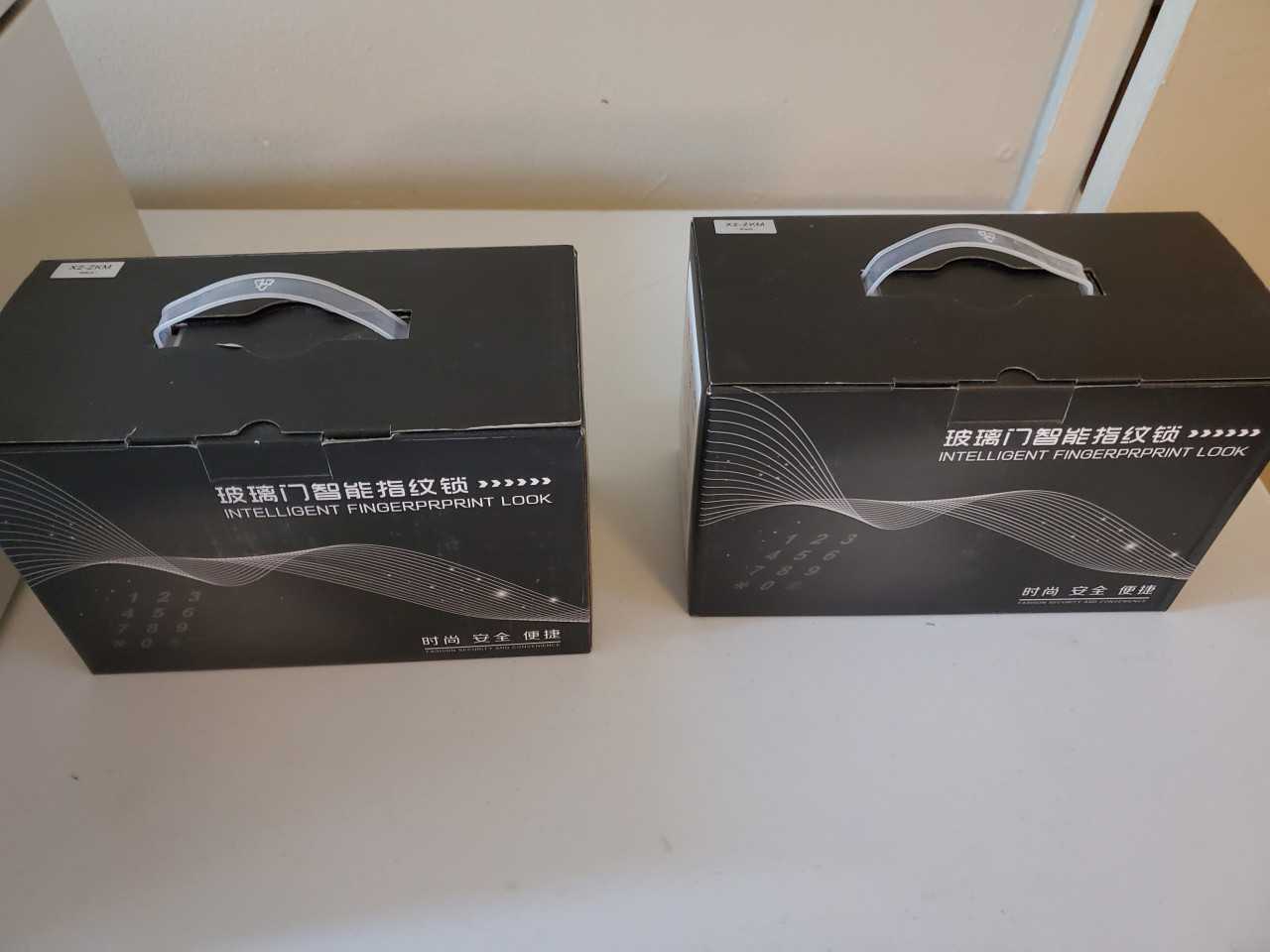 Two Smart Access Control Glass Door Lock For Temper 10-12mm Glass - MISCELLANEOUS