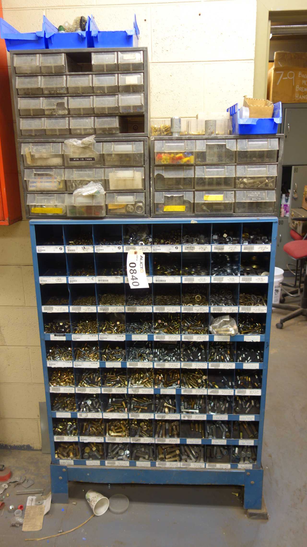 PIGEON HOLE SHELVING WITH FASTENERS - MISCELLANEOUS