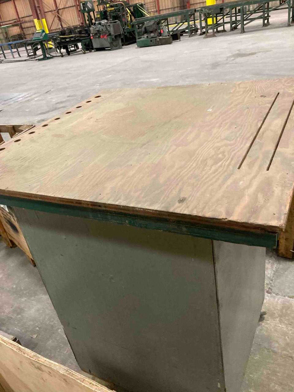 Great Work Table w/ Storage Underneath - TOOL STORAGE