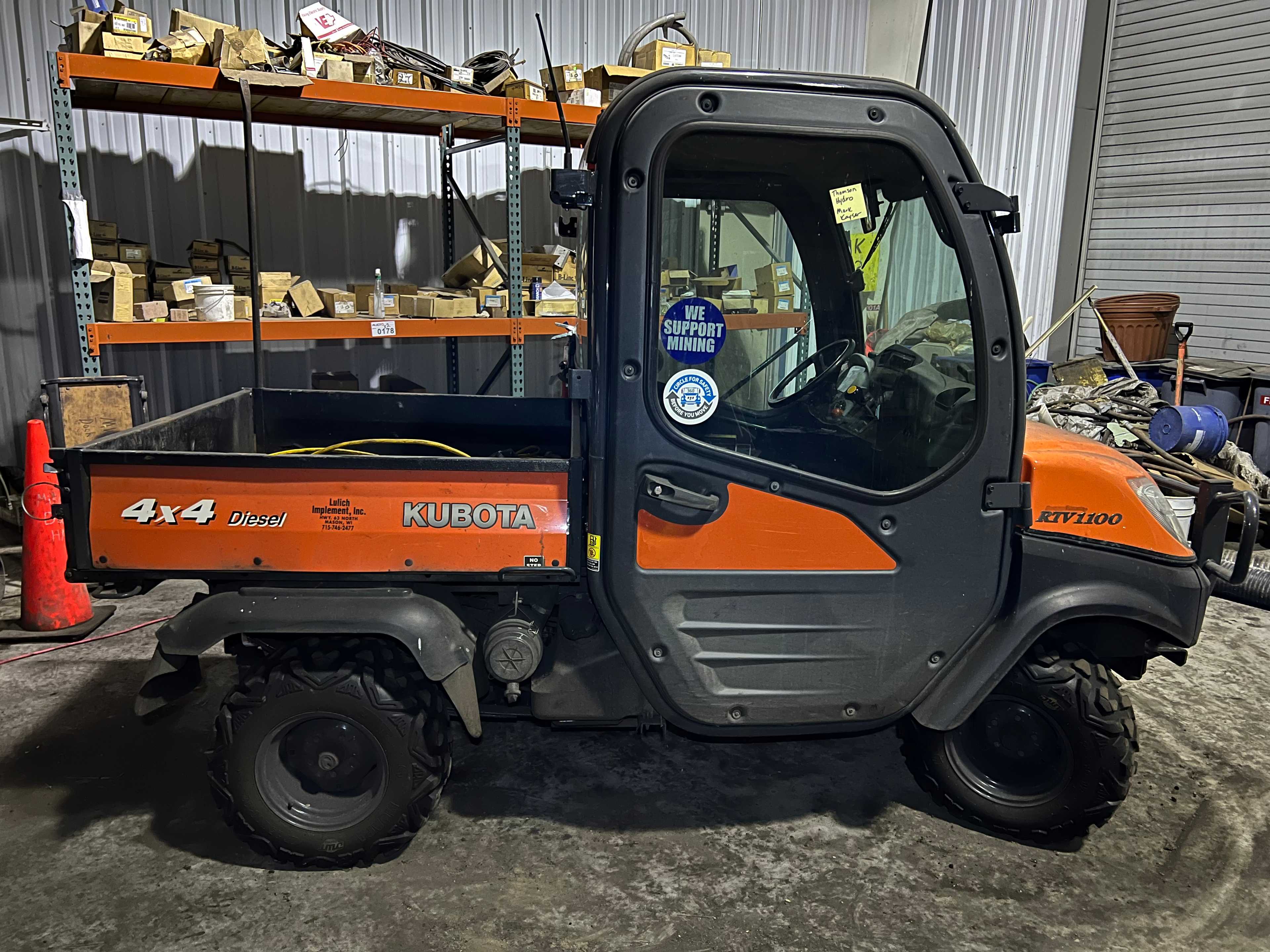 Kubota RTV 1100 Utility Vehicle - LIGHTING