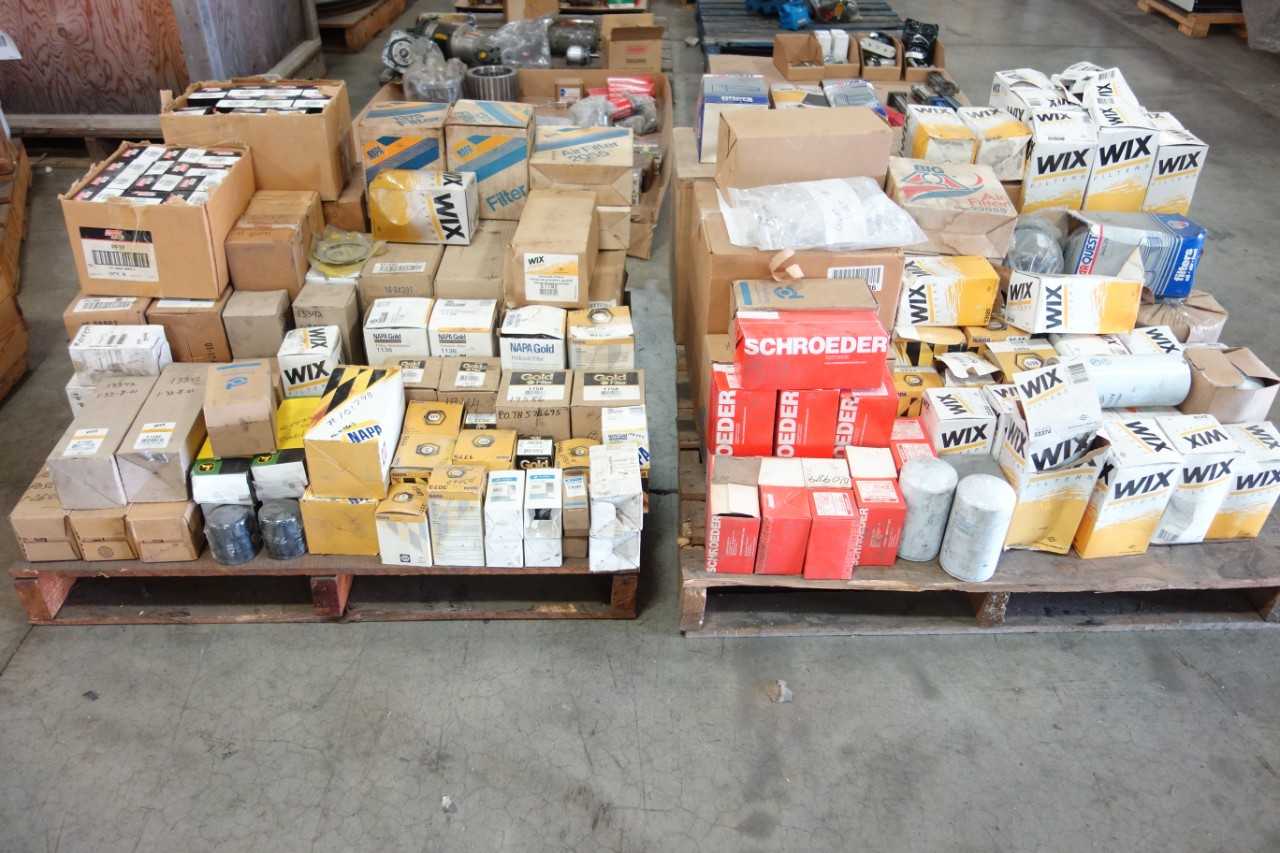 2 PALLETS OF ASSORTED FILTERS - HAND TOOLS