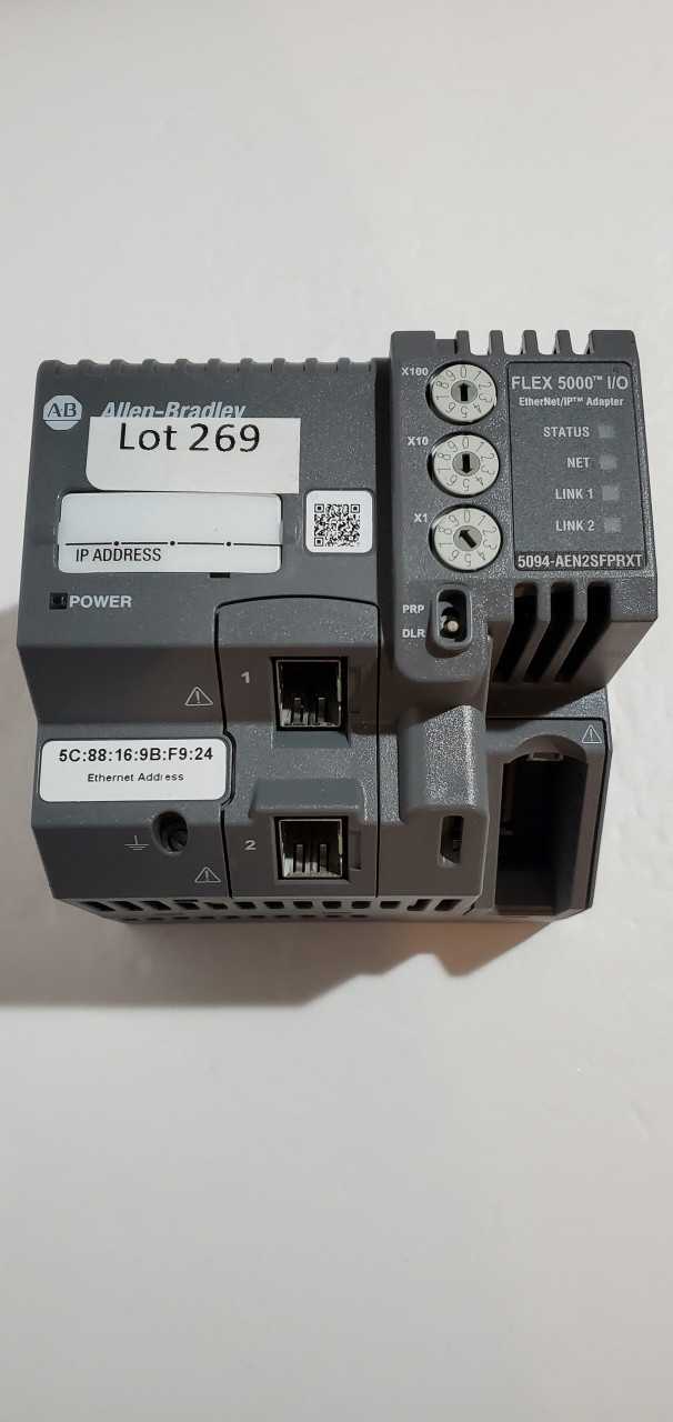 Allen Bradley Flex 5000 Ethernet Adapter - INDUSTRIAL PARTS Allen Bradley Flex 5000 Ethernet Adapter - INDUSTRIAL PARTS