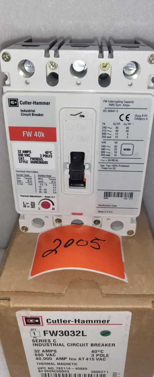 NEW SURPLUS BREAKERS - CIRCUIT BREAKERS