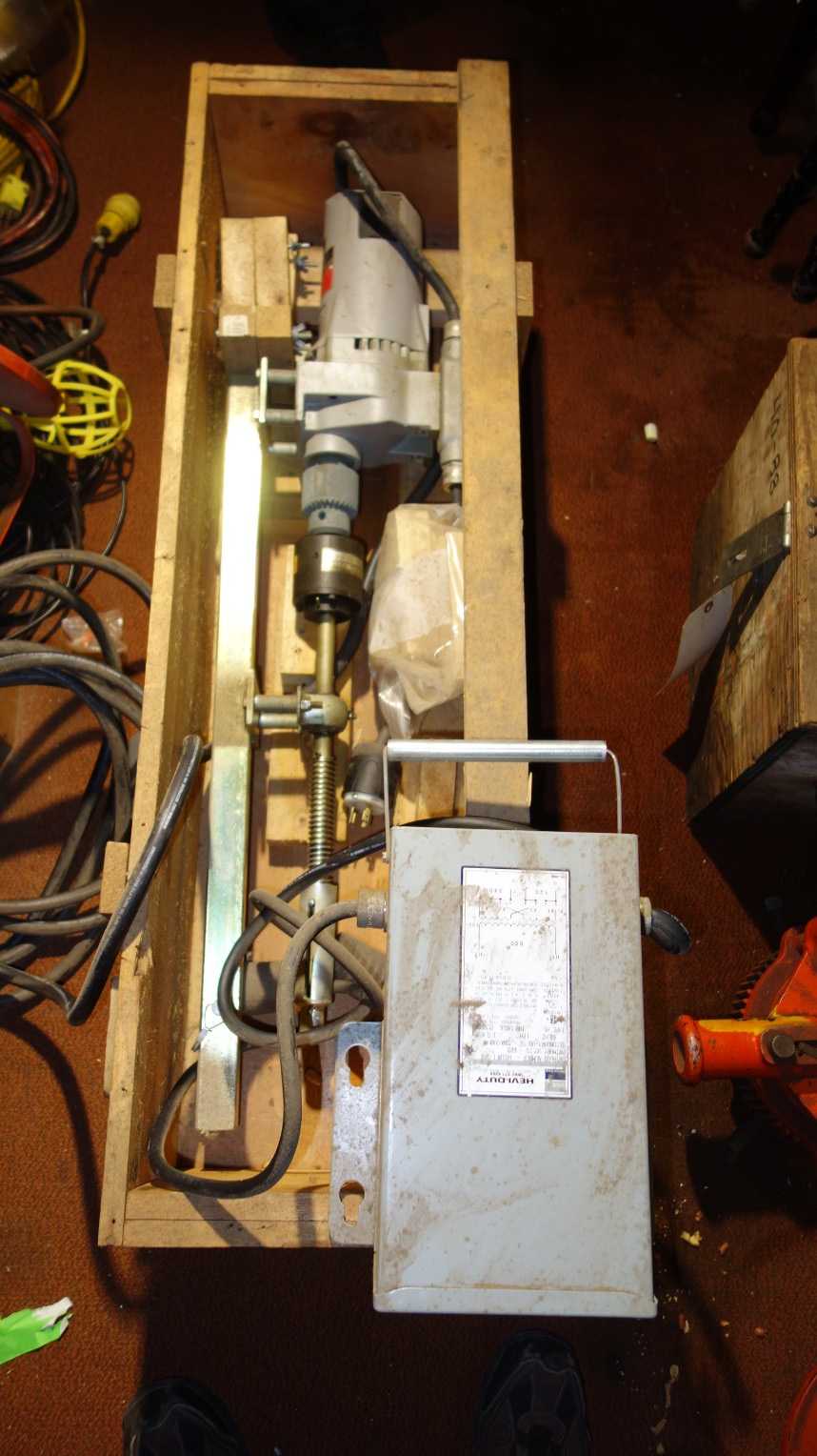 MILWAUKEE 4262-1 115V-AC 3/4 IN DRILL MOTOR W/ 1.5KVA TRANSFORMER - ELECTRIC POWER TOOLS