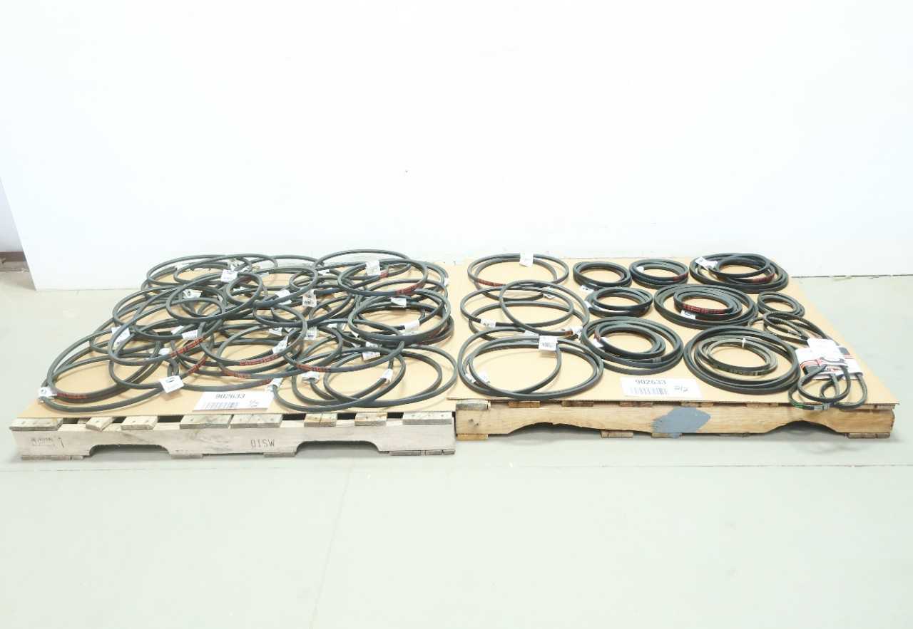 2 PALLETS OF ASSORTED V-BELTS - BELTS