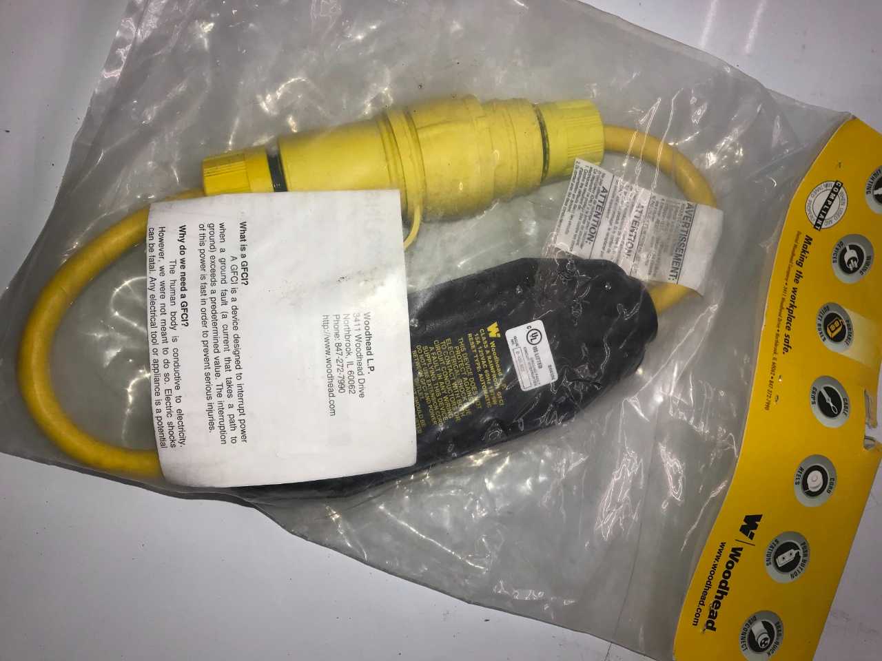 WOODHEAD CIRCUIT INTERRUPTER (QTY 6) - AUTOMATION & CONTROLS