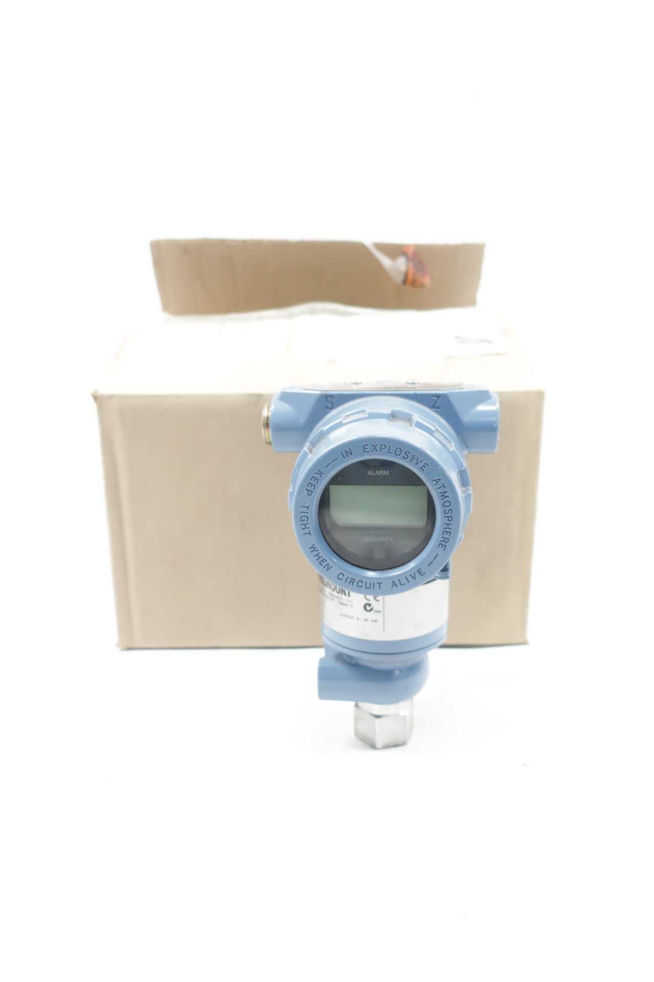 ROSEMOUNT 3051TG2A2B21AB4M5 TRANSMITTER 0-75PSI 10.5-55V - INSTRUMENTATION