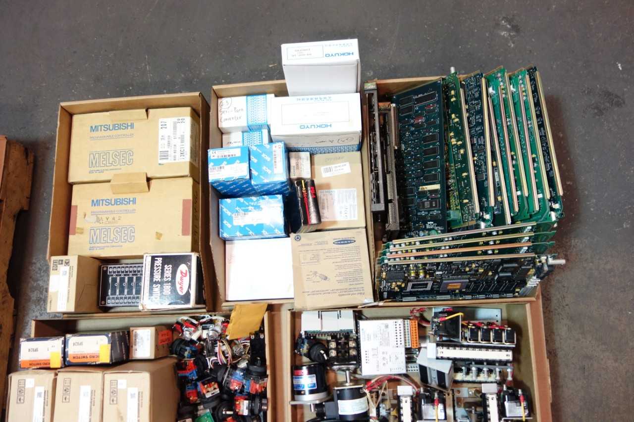 4 PALLETS OF ASSORTED AUTOMATION - INDUSTRIAL PARTS