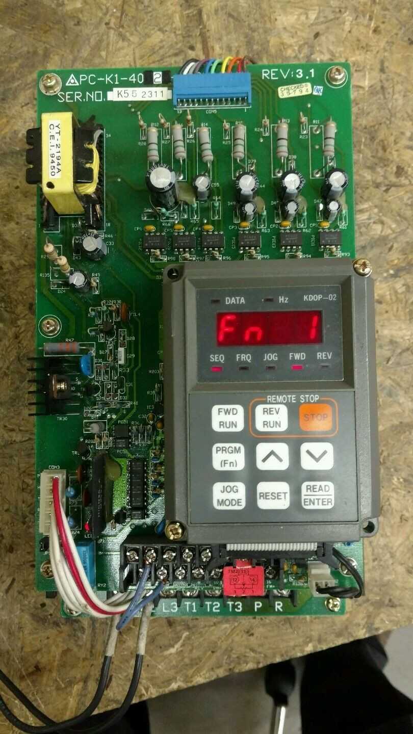 Set of 2 Motortronics KP1-402-P Drive 400V 3.8 Amp - Used - Bench Tested - MOTOR DRIVES