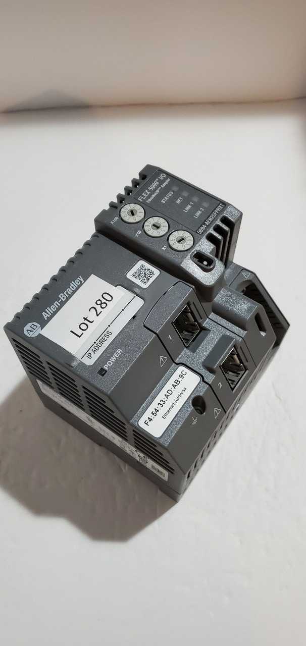 Allen Bradley Flex 5000 Ethernet Adapter - INDUSTRIAL PARTS