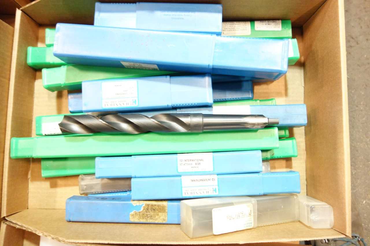 1 LOT OF ASSORTED CARBIDE TOOLS- HANNIBAL CARBIDE TOOL INC - ELECTRIC POWER TOOLS