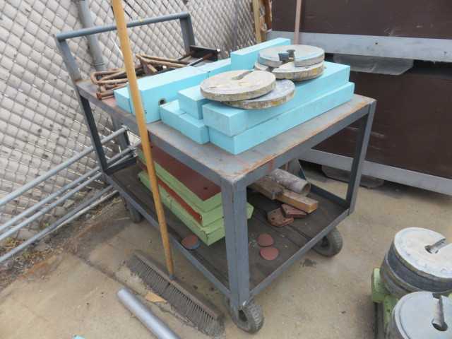 Cart with weights (lot) - MISCELLANEOUS