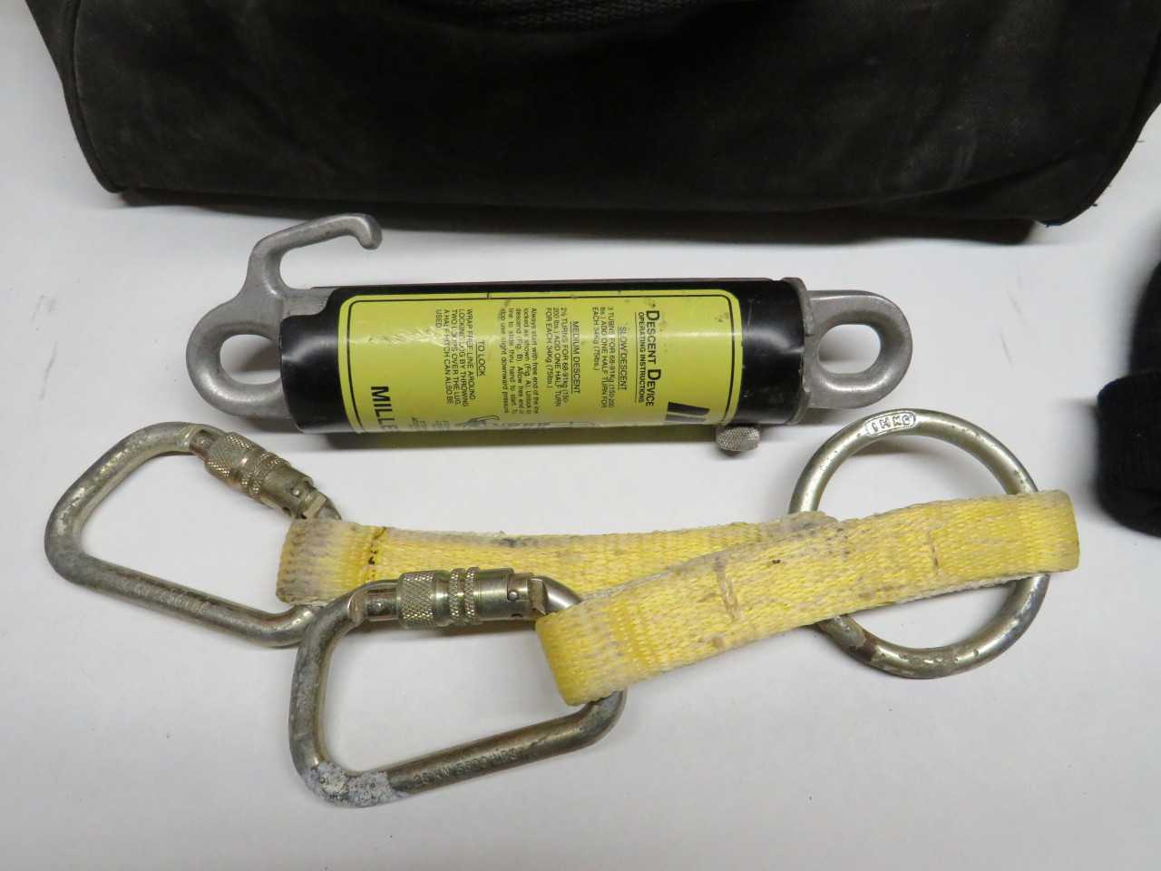 ALTEC RBD 75' RAPPELLING KIT - MILLER 8113 DESCENT DEVICE - SAFETY EQUIPMENT