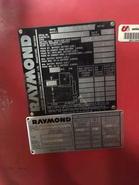 1994 RAYMOND EASI R30TT Reach truck, Calgary, AB Canada - REACH TRUCKS