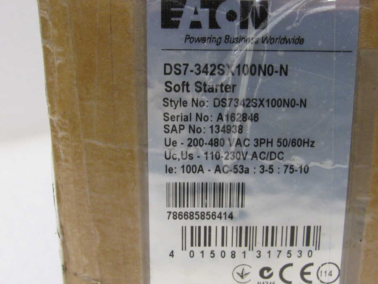 Eaton Soft Starter - MOTOR STARTERS