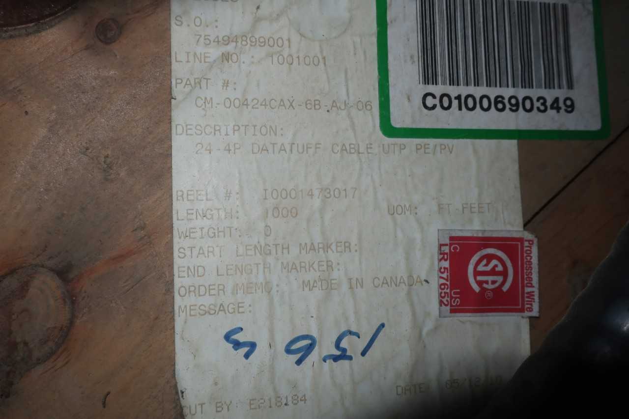 LOT OF ASSORTED INSULATED CABLE-WIRE - ELECTRICAL COMPONENTS