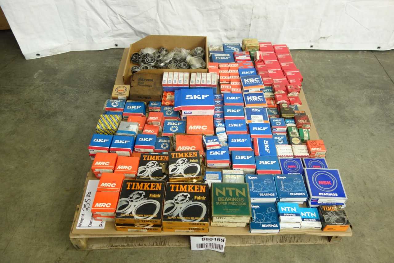 PALLET OF ASSORTED ROLLER BEARINGS - BEARINGS