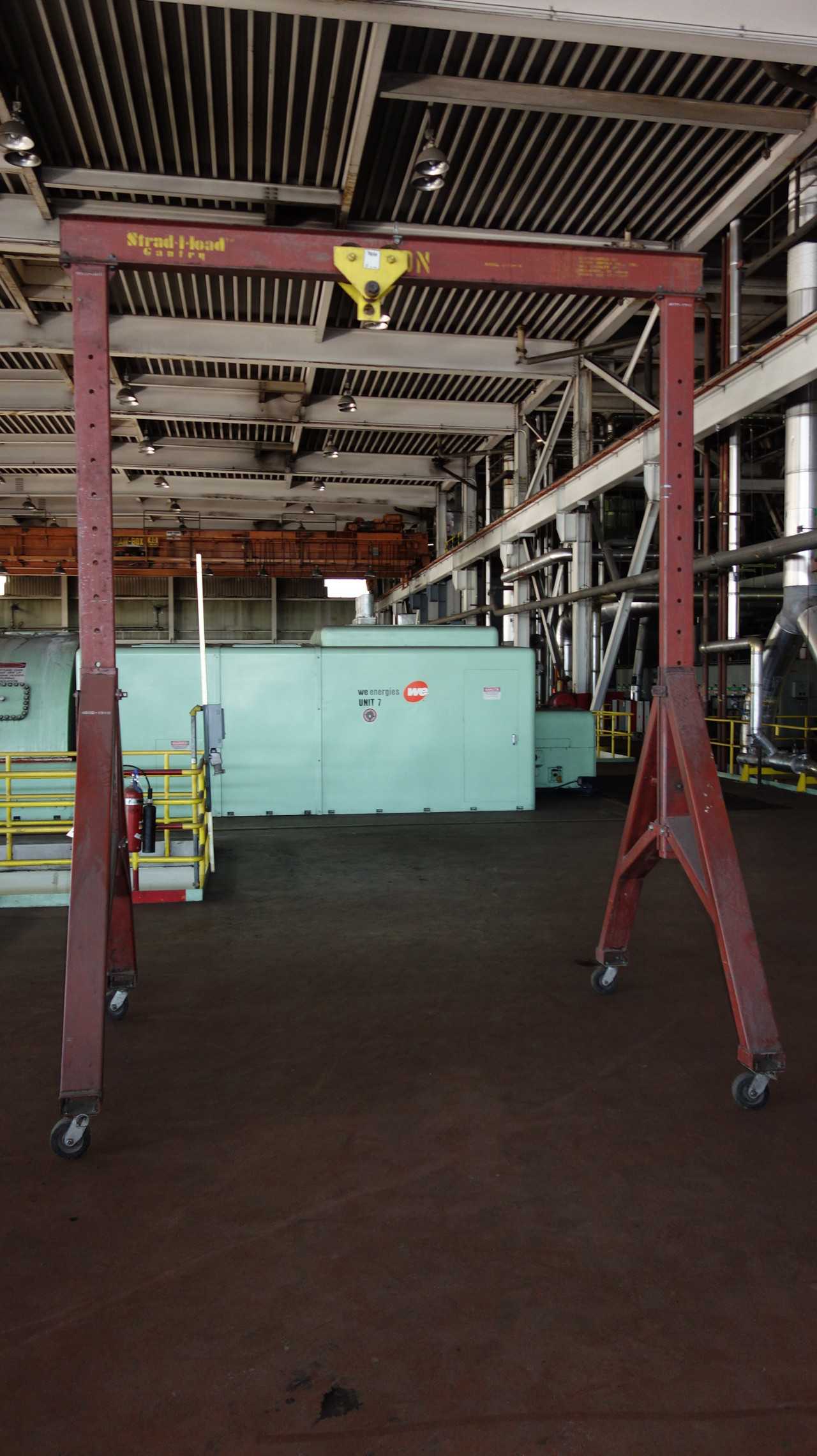 STRAD-I-LOAD 2-12-10 PORTABLE GANTRY 2 TON W/ TROLLEY - LIFTING EQUIPMENT