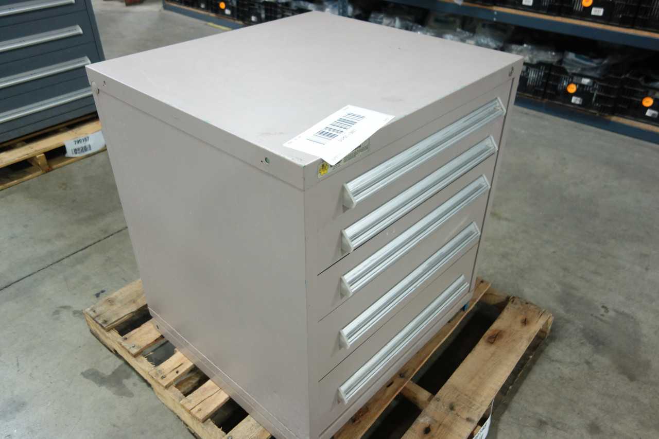 STANLEY VIDMAR 5 DRAWER TOOL CABINET - TOOL STORAGE
