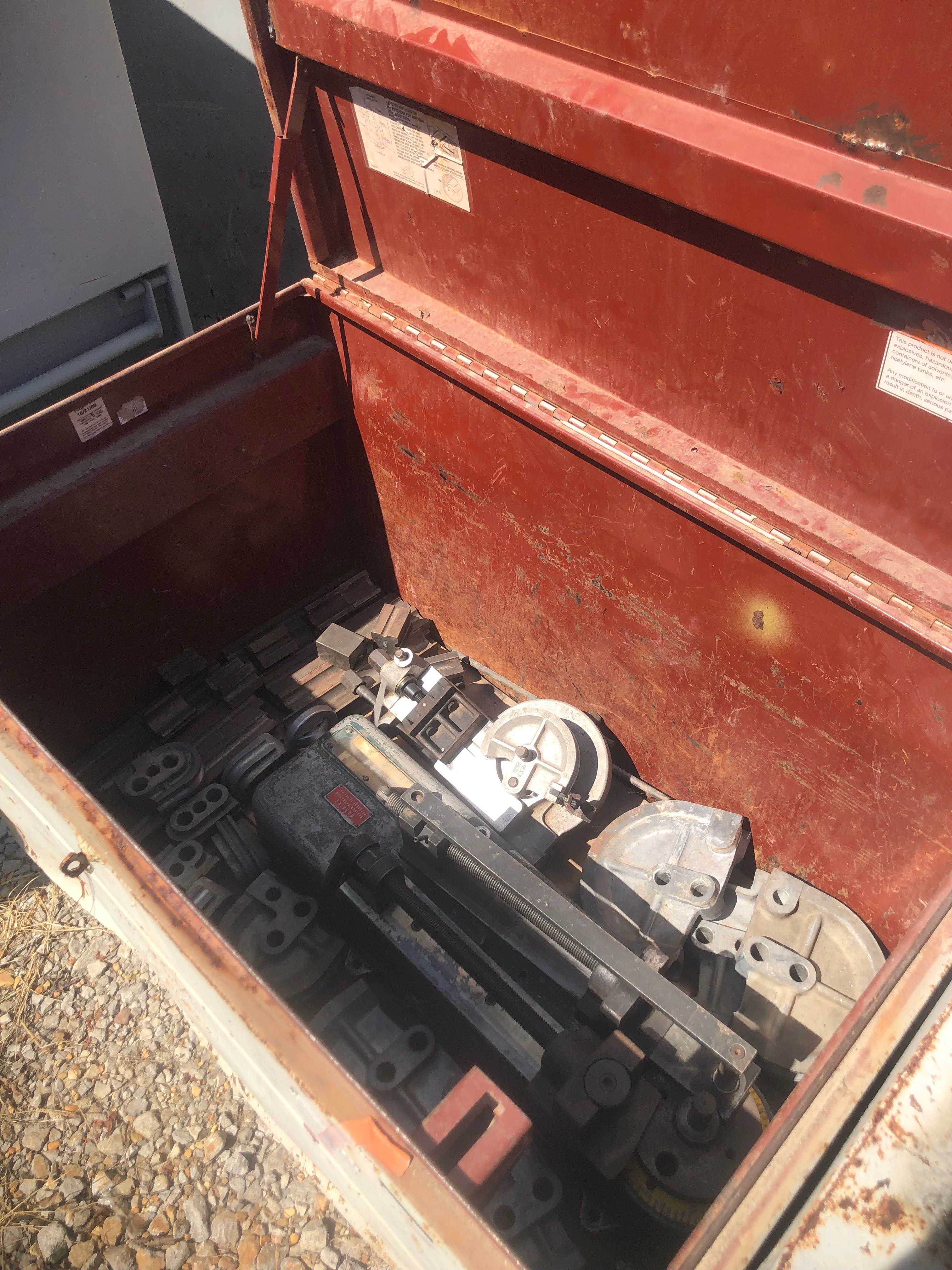 PARKER HYDRAULIC TUBE BENDER WITH BOX - ELECTRIC POWER TOOLS PARKER HYDRAULIC TUBE BENDER WITH BOX - ELECTRIC POWER TOOLS