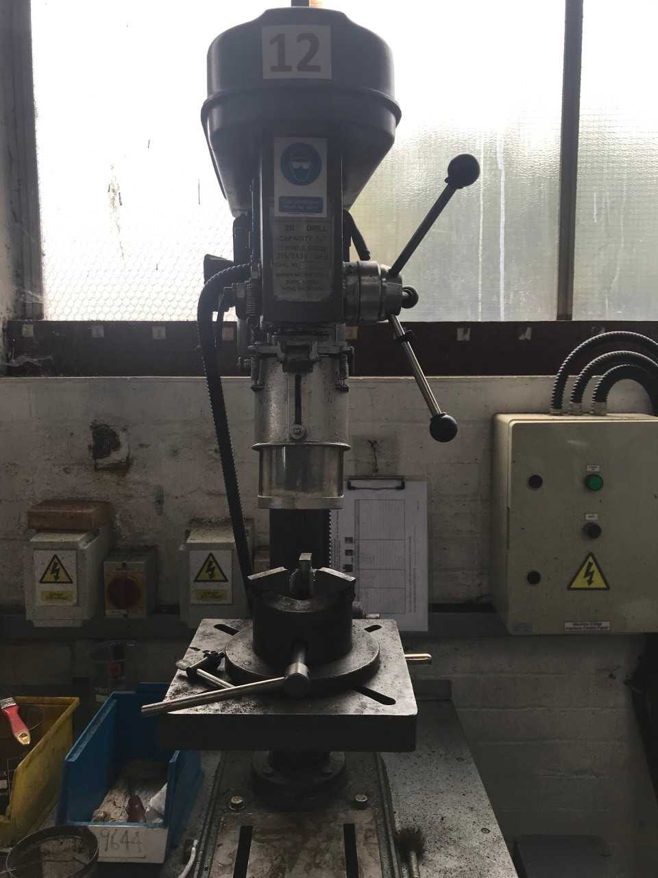 Warco Pillar Drill - single phase - UPRIGHT DRILL PRESSES