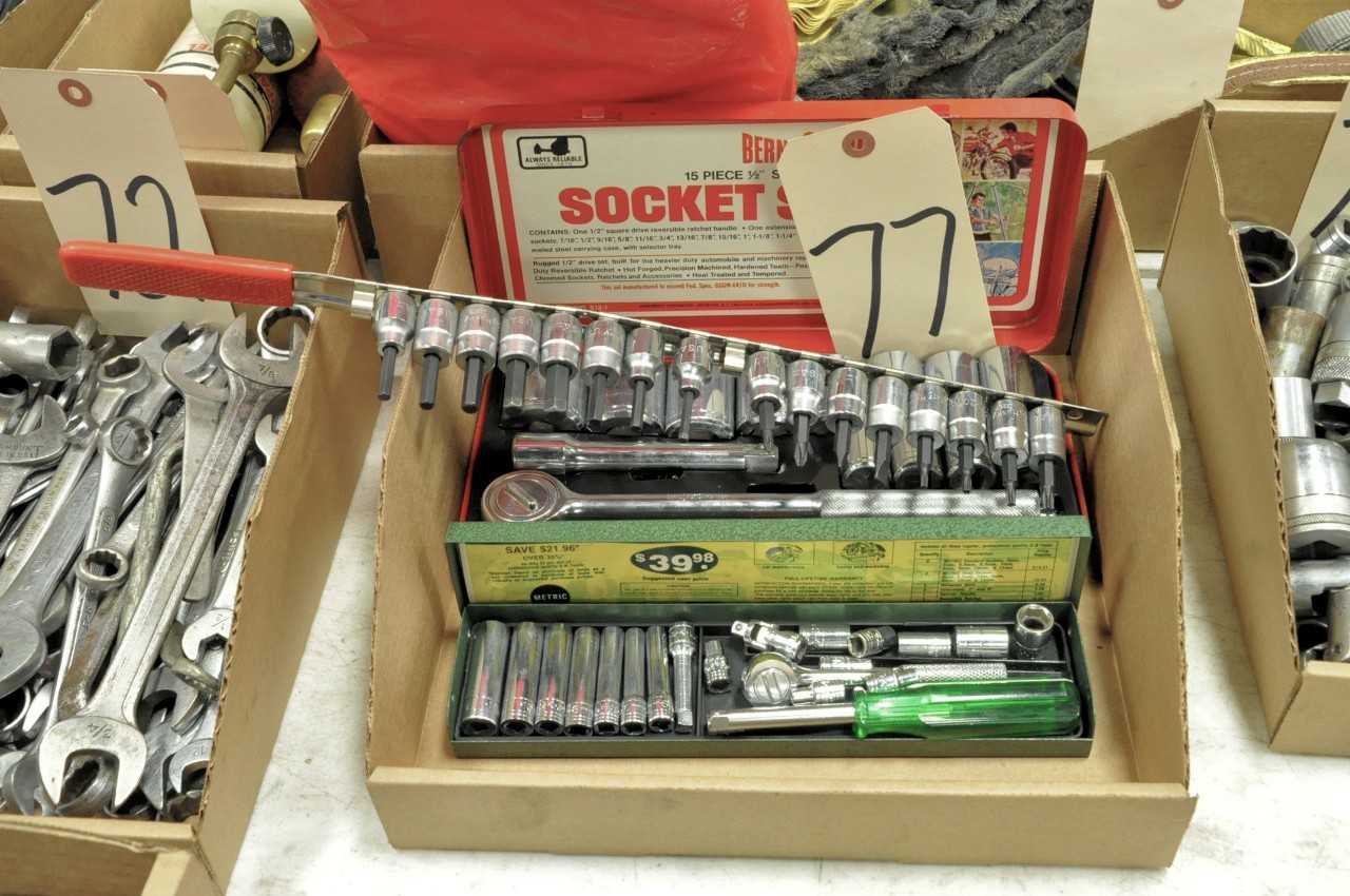 3 Socket Sets - ELECTRIC POWER TOOLS