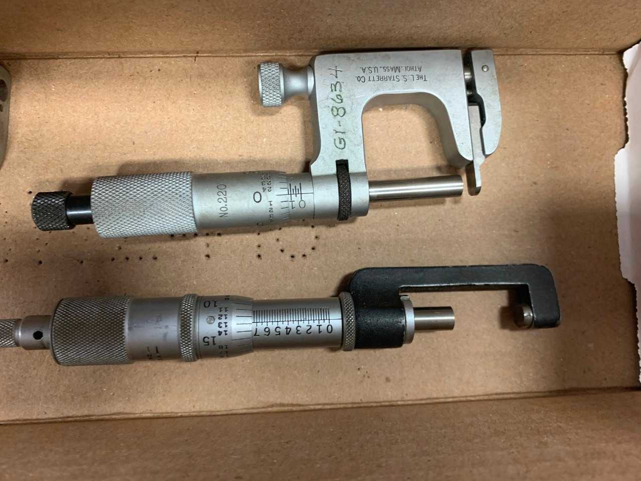 Starrett Tube /Inside Micrometers - ELECTRIC POWER TOOLS