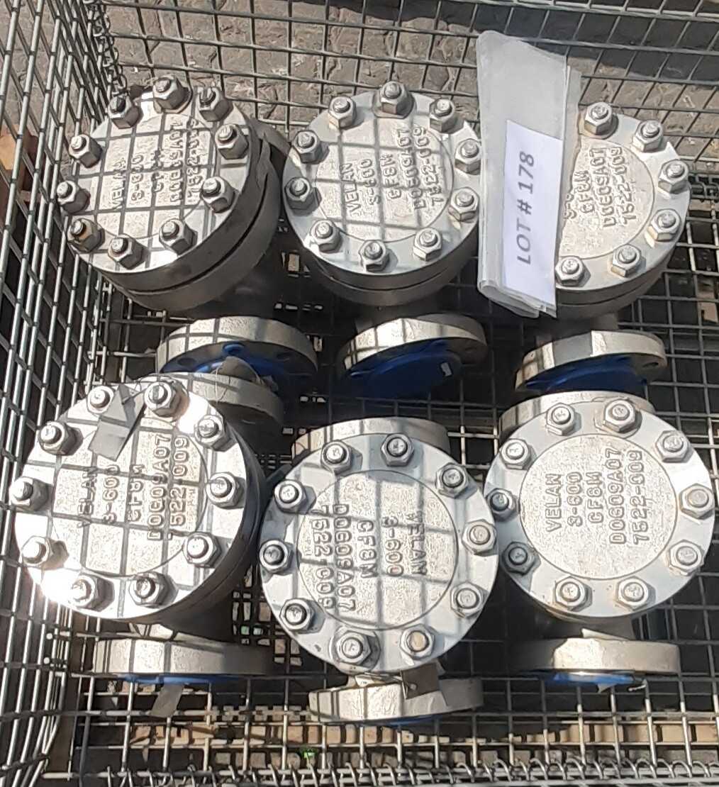 Lot of 6 Check Valves - CHECK VALVE