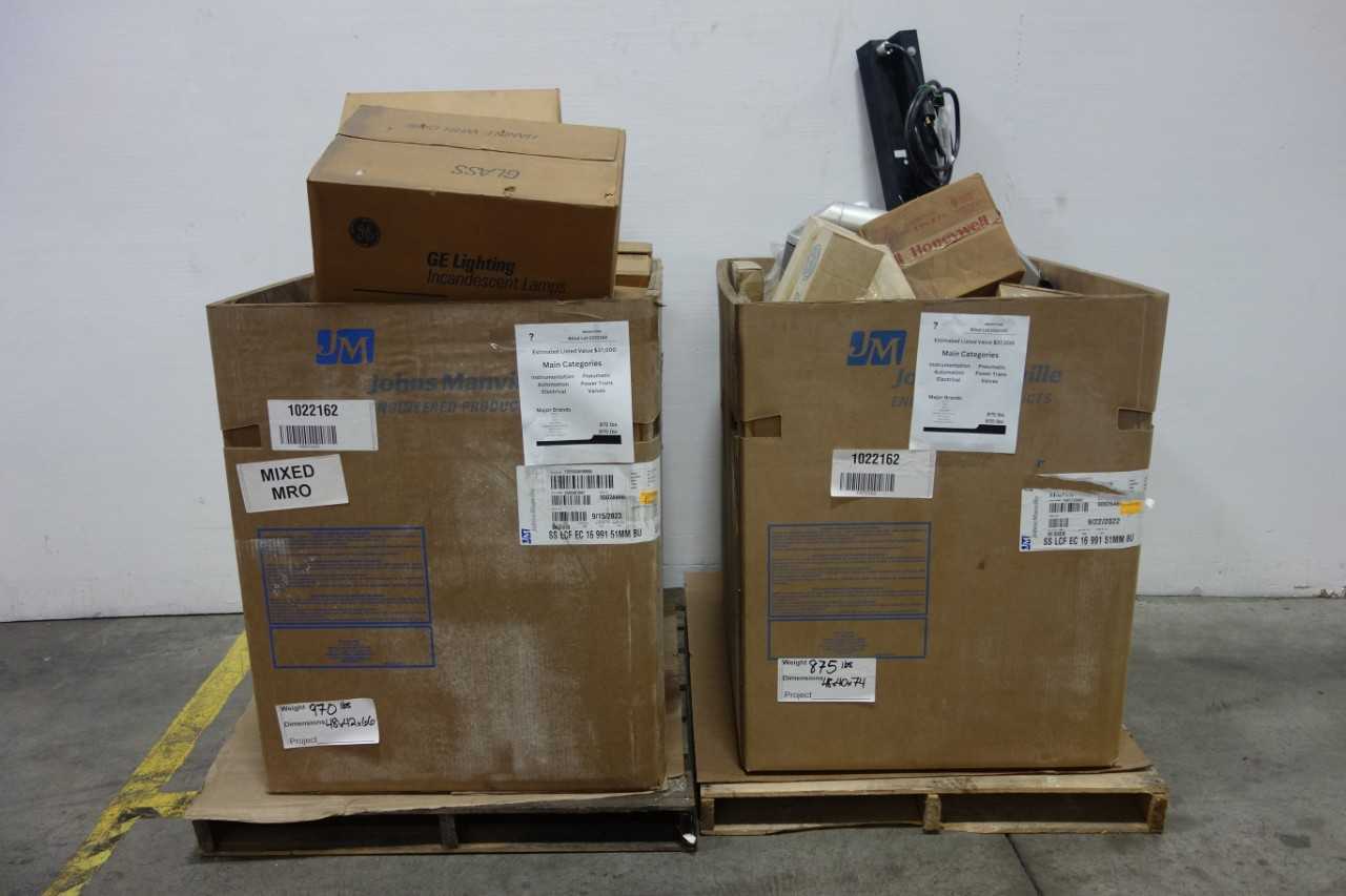 BLIND LOT OF MIXED MRO - INDUSTRIAL PARTS