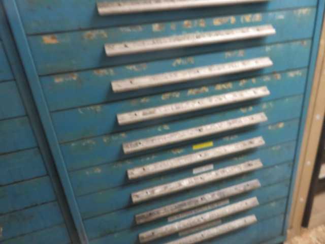 10 Drawer Tool Cabinet and Contents - MISCELLANEOUS