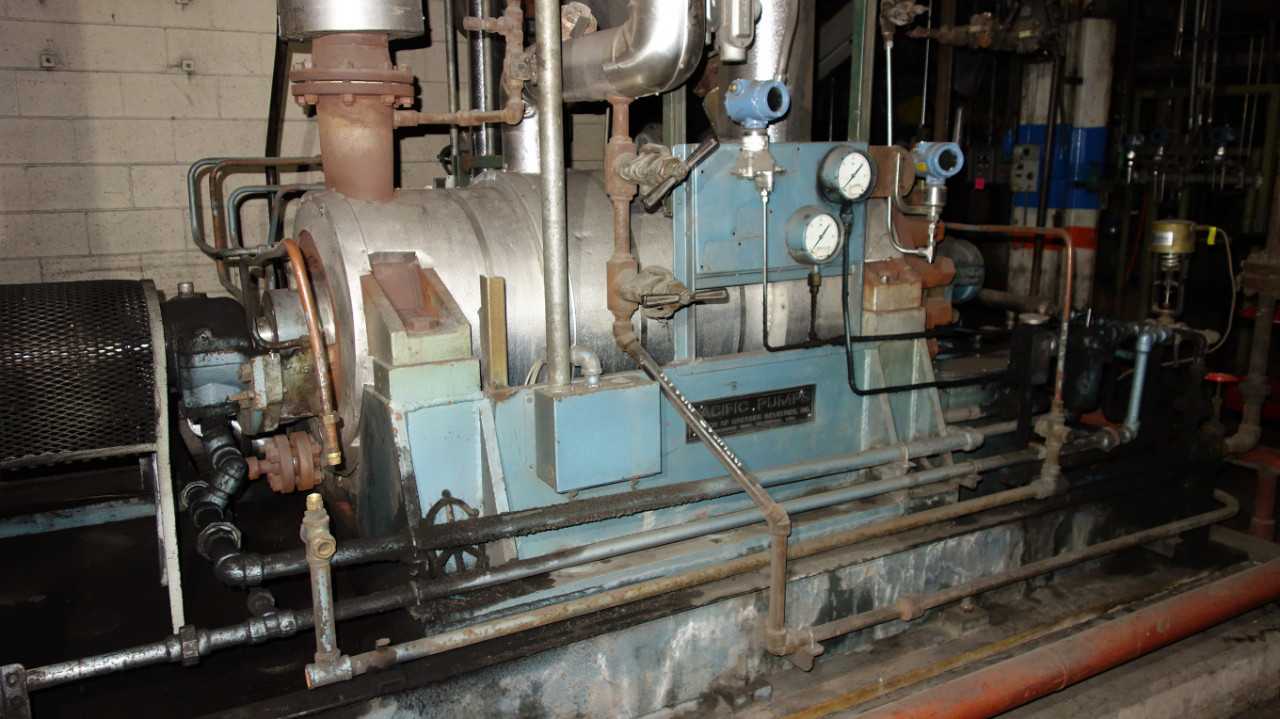 PACIFIC PUMPS SIZE 4SRL BFI BOILER FEED PUMP 758GPM - MISCELLANEOUS