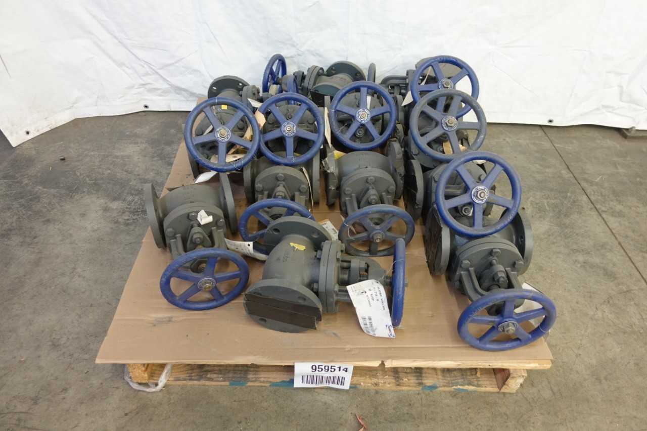 PALLET OF NIBCO F-718-B MANUAL GLOBE VALVE - GLOBE VALVE