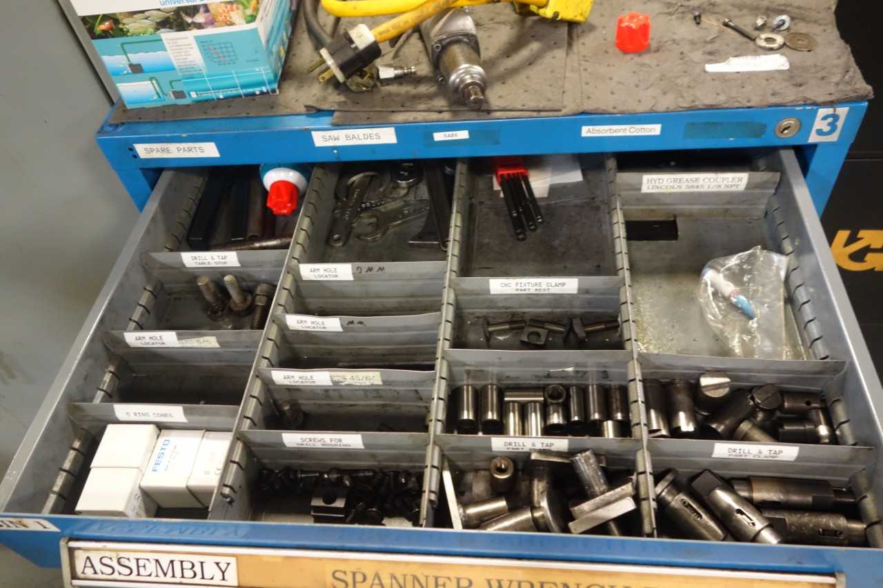 Proto Tool cabinet with contents - TOOL STORAGE