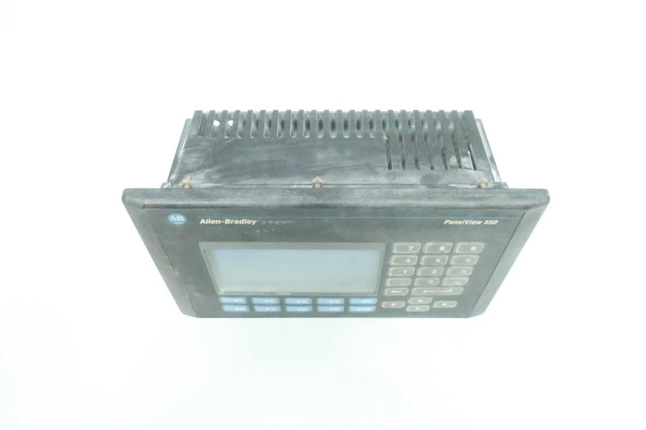 ALLEN BRADLEY 2711-K5A10 PANELVIEW 550 SER H OPERATOR INTERFACE PANEL - AUTOMATION & CONTROLS