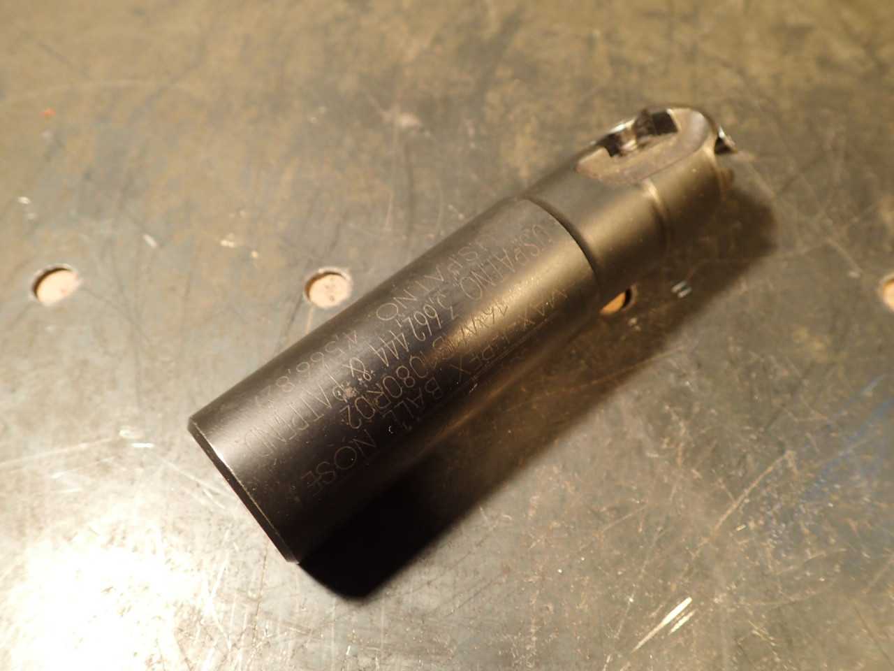 Ingersoll Max-I-Pex Indexable Carbide Ball Mill: 1" Straight Shank, 16W1B1080R02 - MILLING TOOLS
