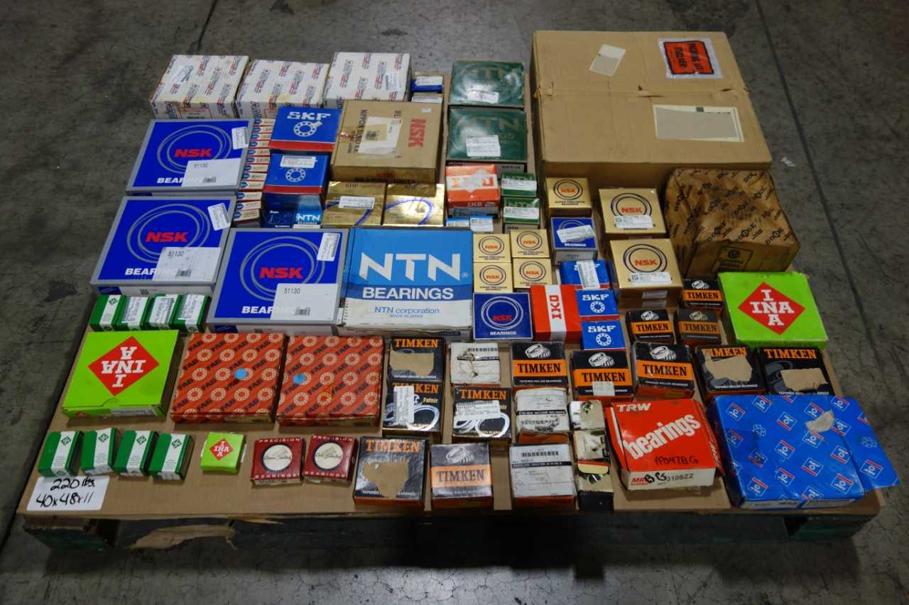 PALLET OF ASSORTED BEARINGS - BEARINGS