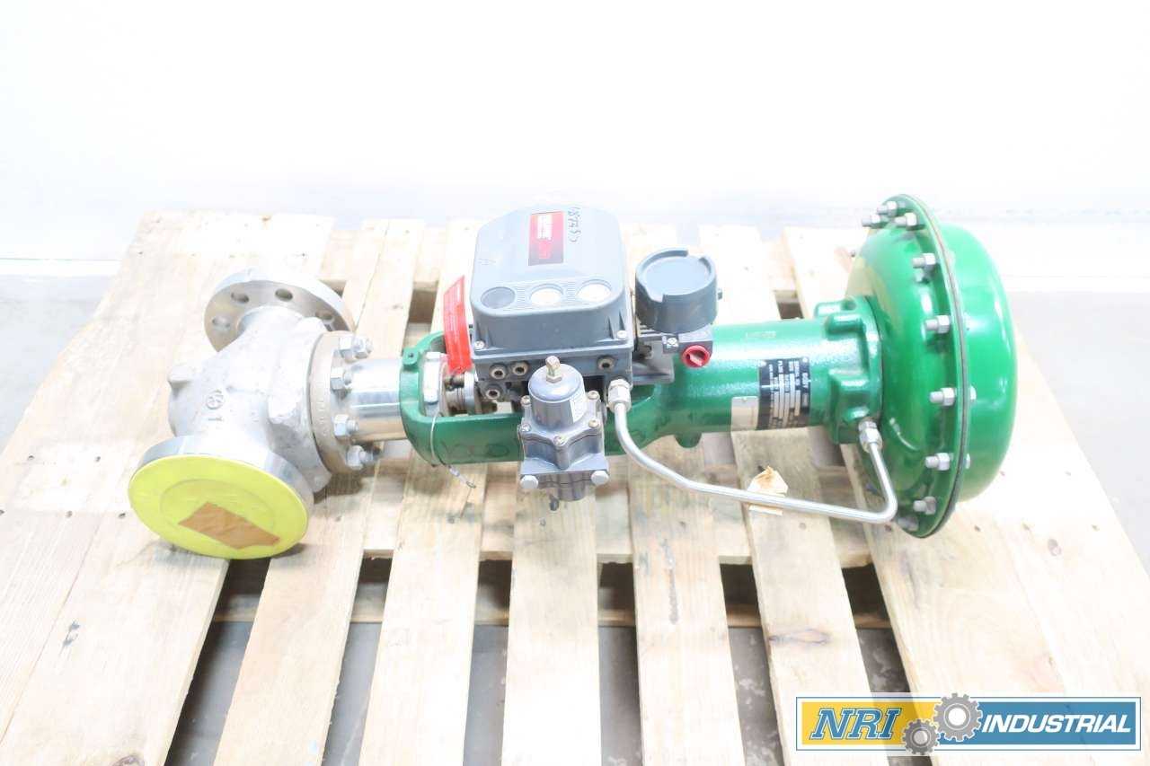 NEW FISHER ET 2 IN 667 DCV6010 STAINLESS CONTROL VALVE - CONTROL VALVE