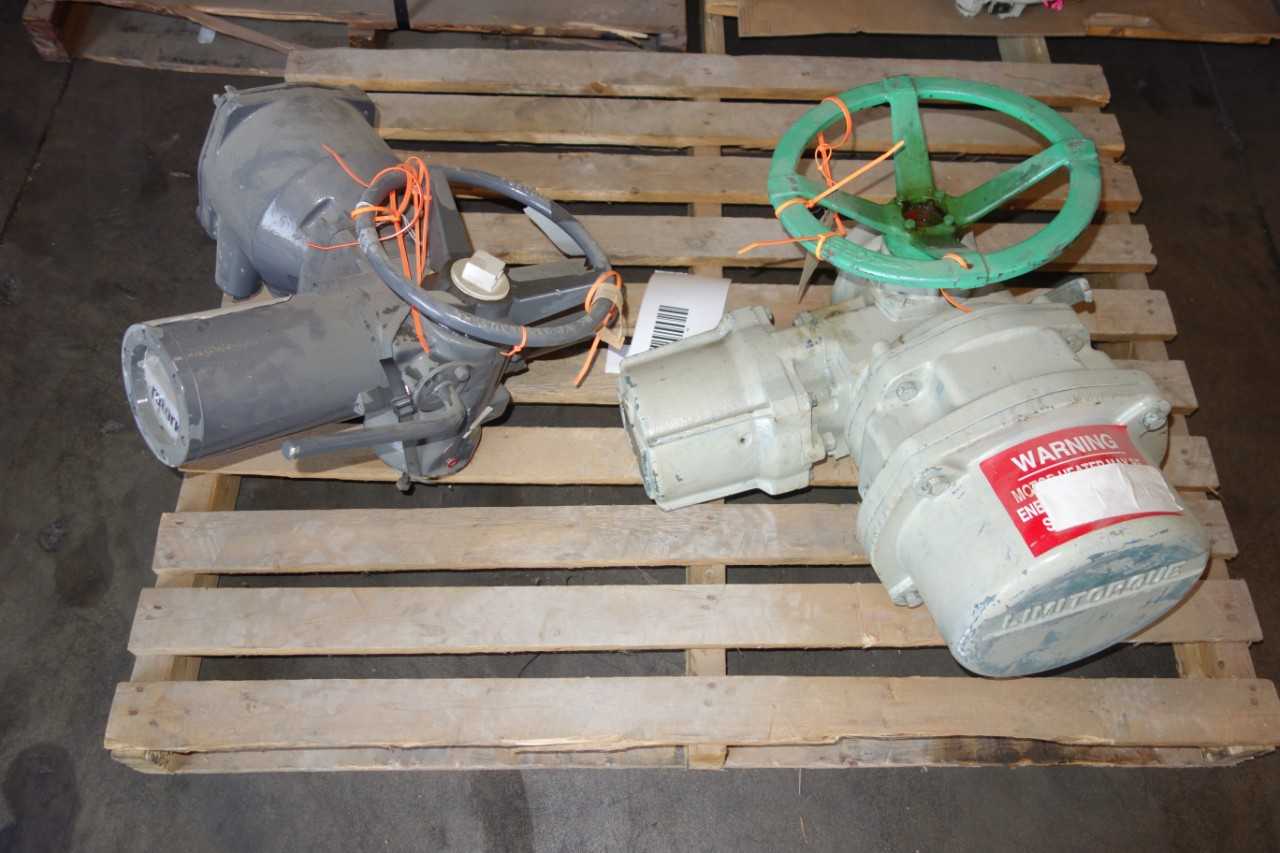 3 PALLETS OF LIMITORQUE VALVES - VALVES