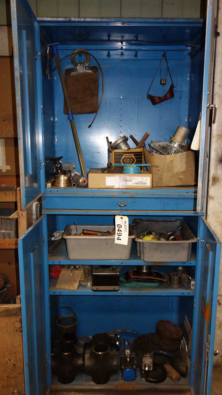 2X CABINETS W/ FLANGES, BALL VALVES - BALL VALVE