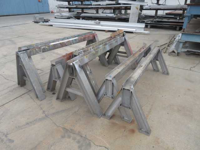 Aluminum Saw Horses, (Lot) - MISCELLANEOUS