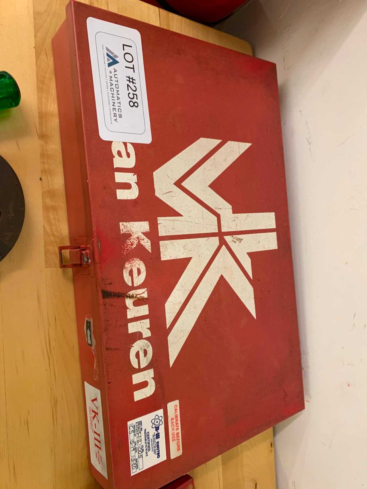Van Keuren Pin Gage Set - ELECTRIC POWER TOOLS