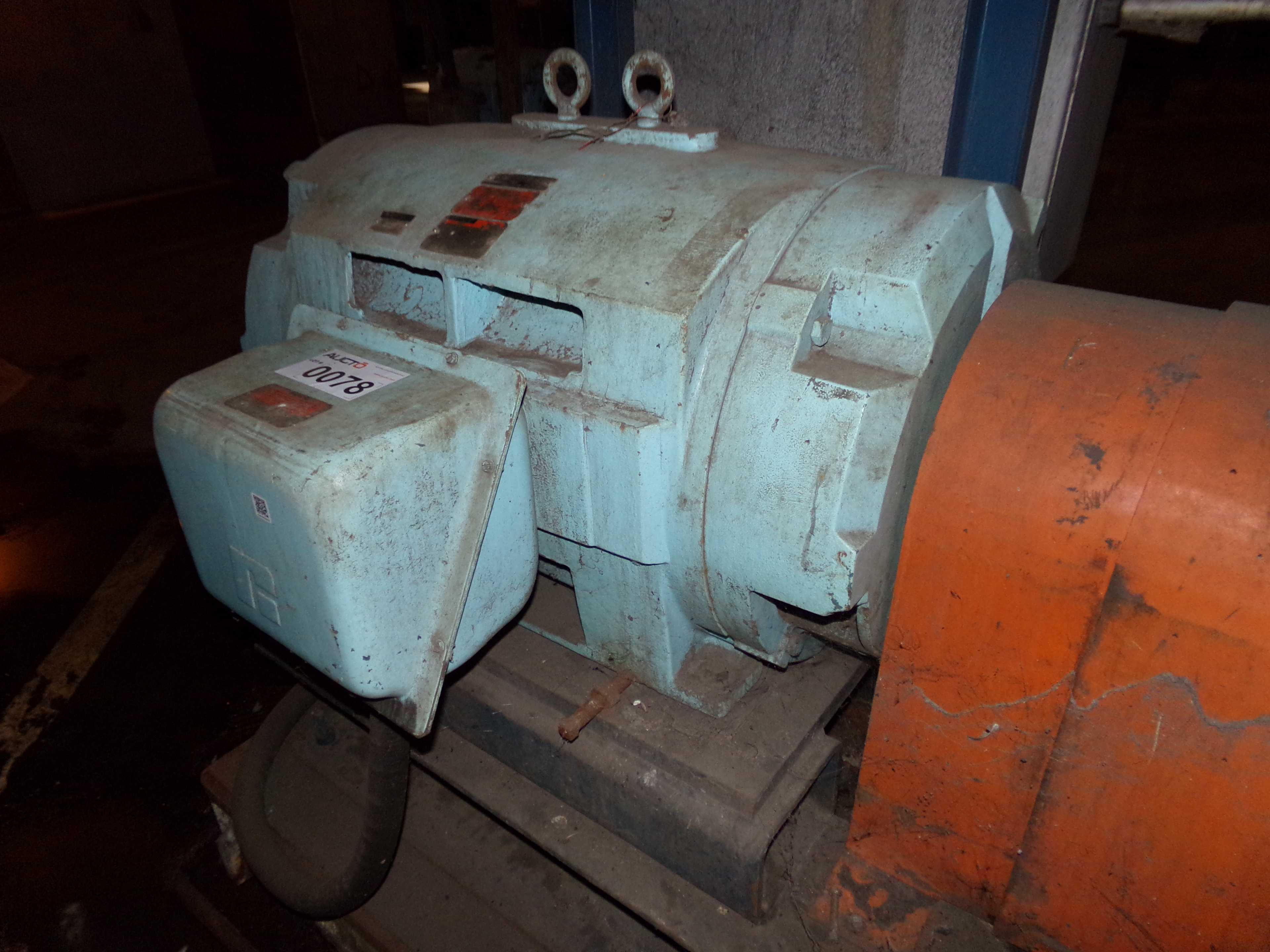 RELIANCE ELECTRIC L001 BG ELECTRIC MOTOR - ELECTRIC MOTORS