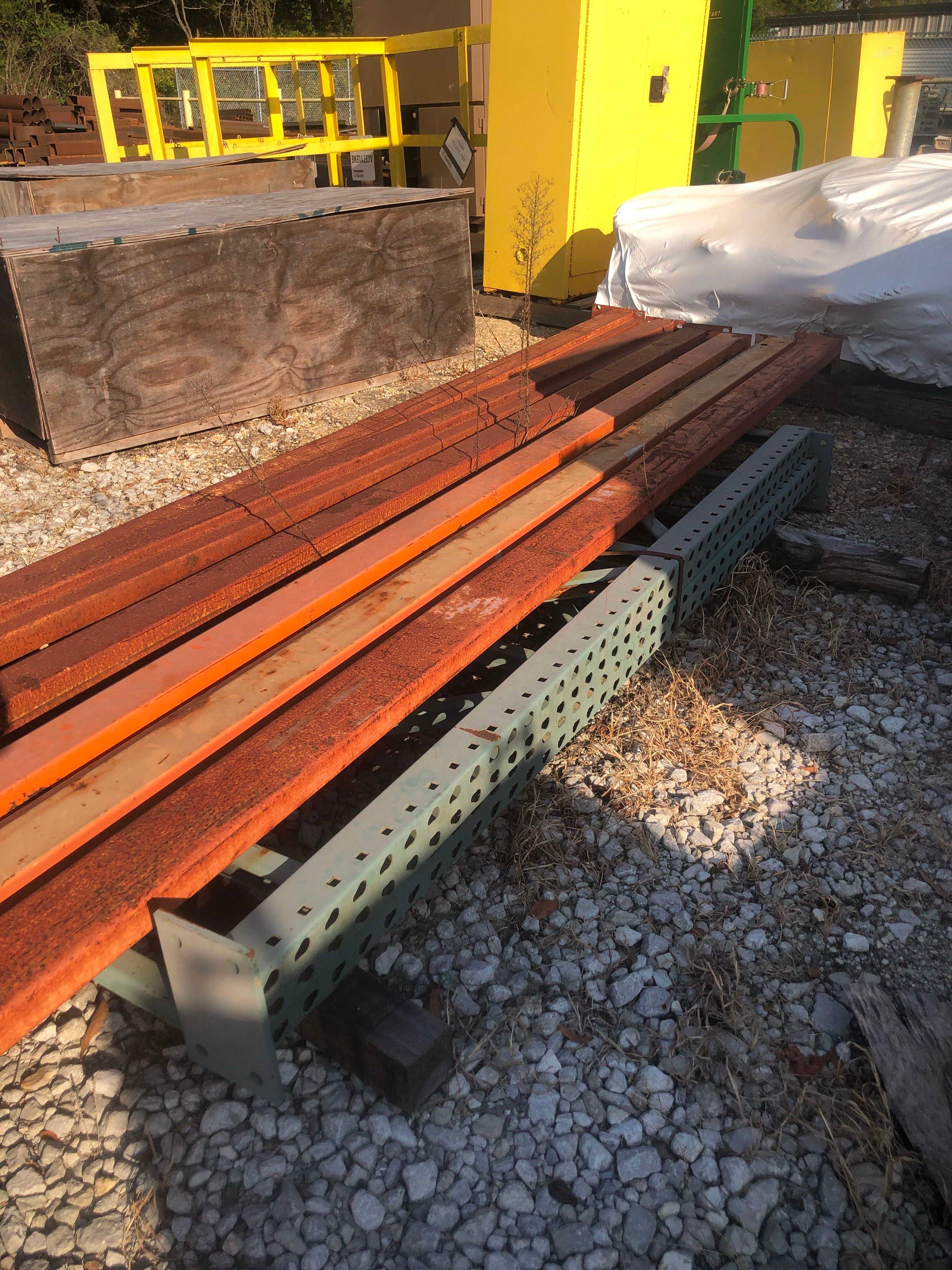 BULK LOT OF WAREHOUSE SHELVING - SHELVING BULK LOT OF WAREHOUSE SHELVING - SHELVING