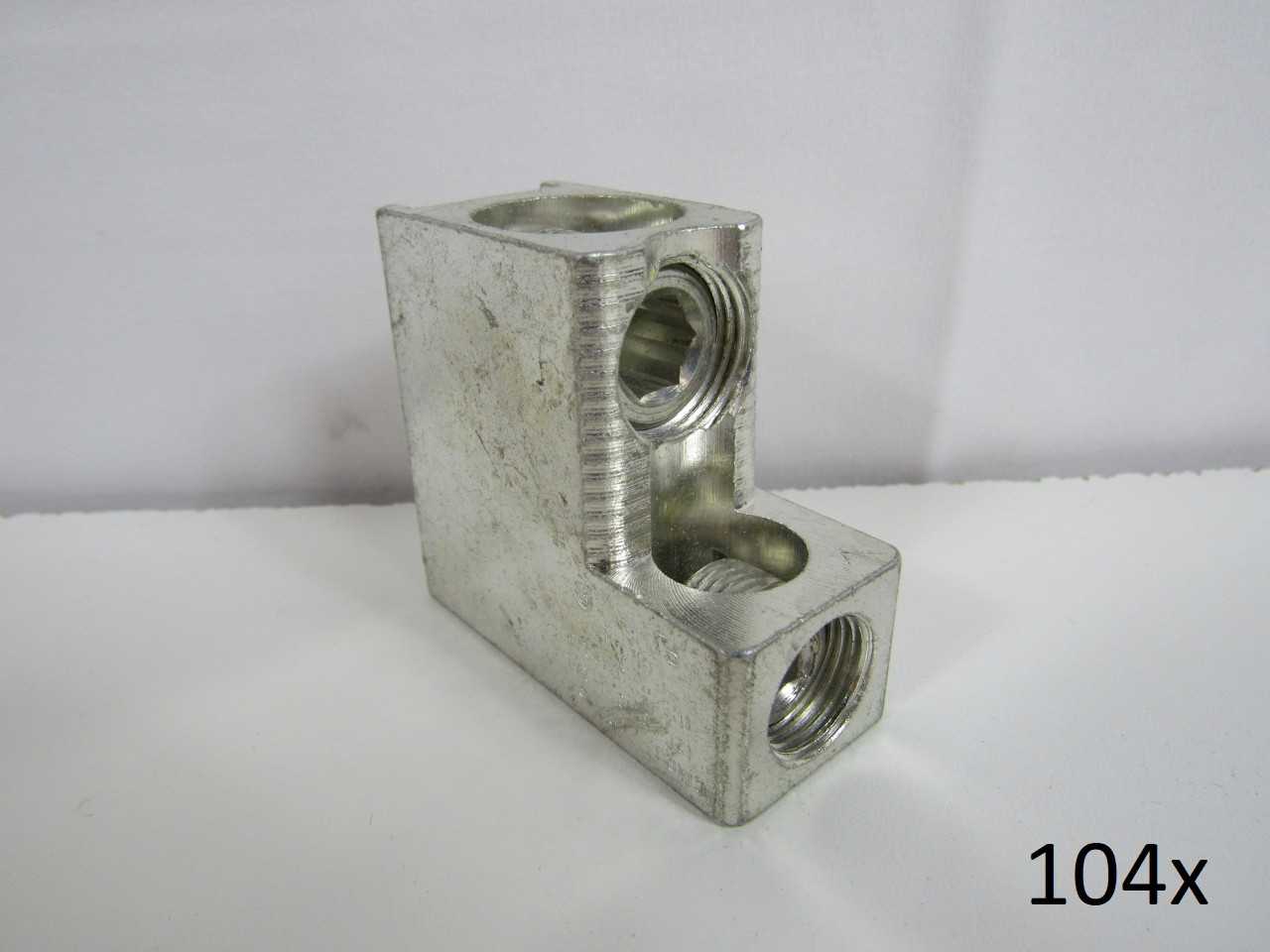 Lot of Quantity 104x CDA-520 Lugs - ELECTRICAL COMPONENTS