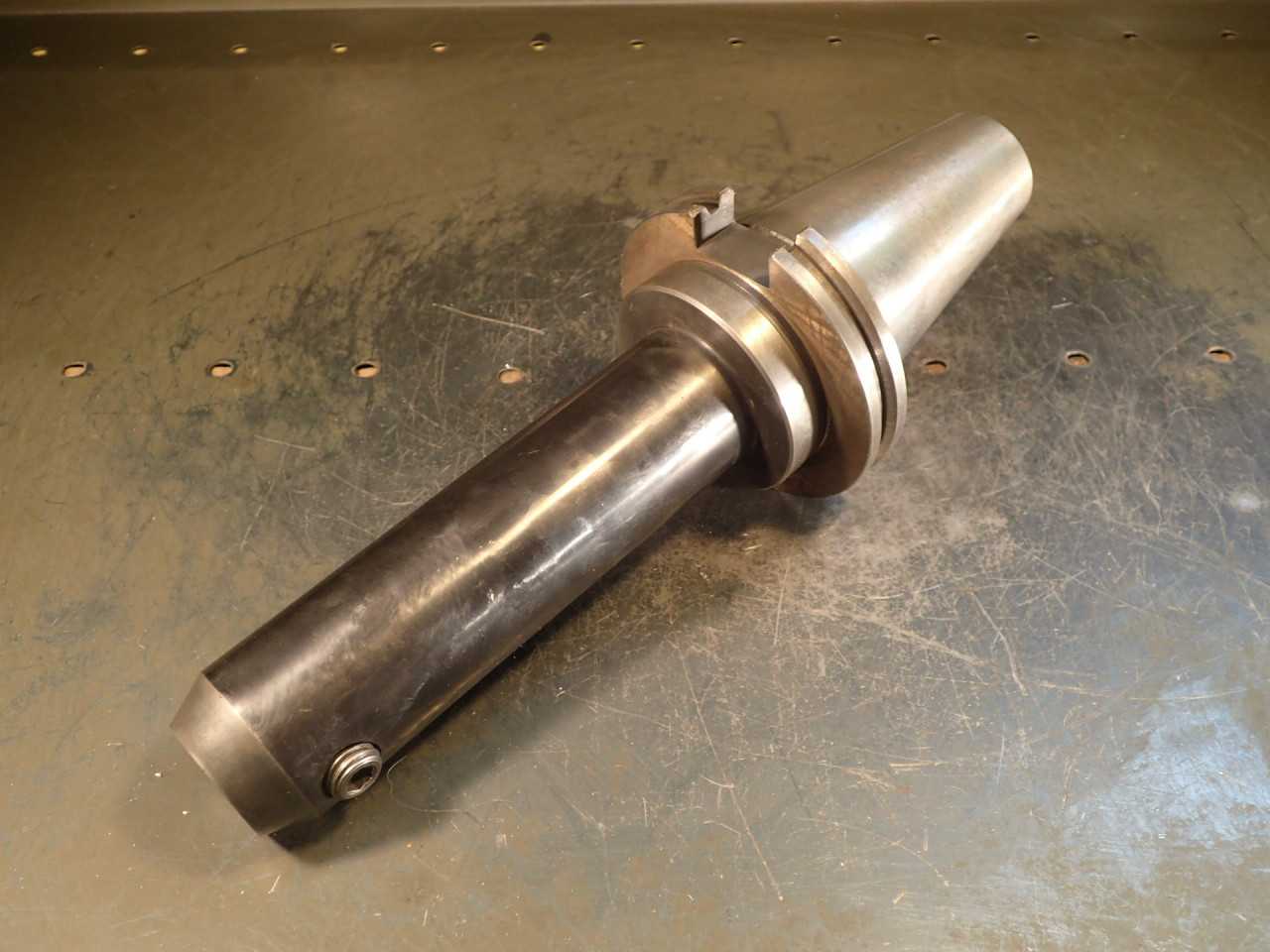 5/8" End Mill Tool Holder: 7-3/4" Projection, CAT-50 V-Flange Taper Shank Poland - MACHINING ACCESSORIES & TOOLING