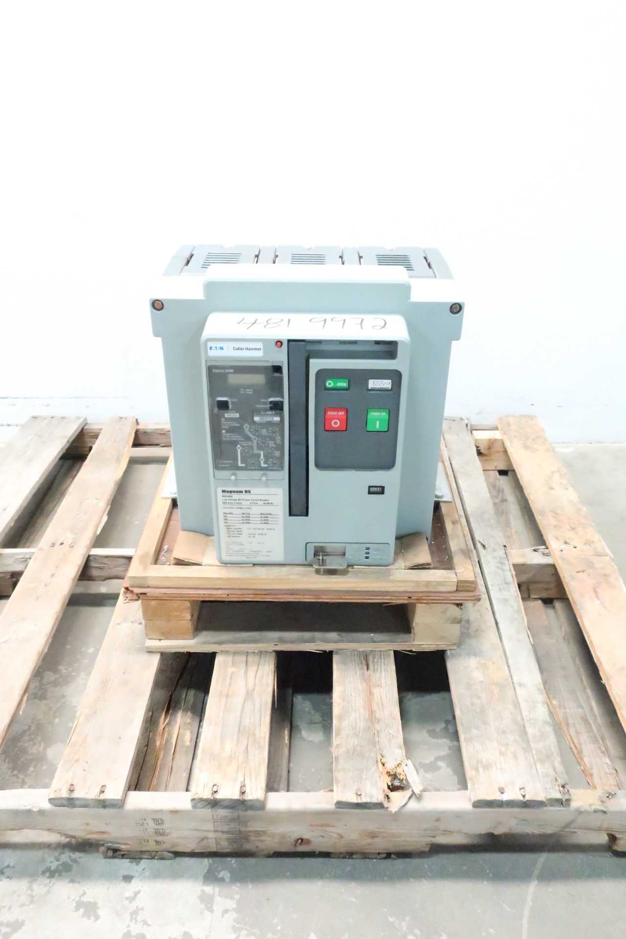 USED EATON MDS4083WEA CUTLER HAMMER LOW VOLTAGE SWITCHGEAR DS 400A 120V-AC - SWITCHGEAR