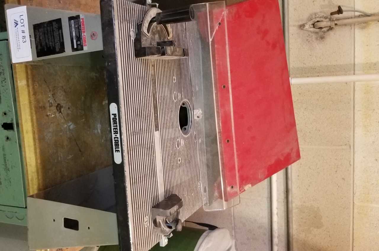Router Table - ELECTRIC POWER TOOLS Router Table - ELECTRIC POWER TOOLS