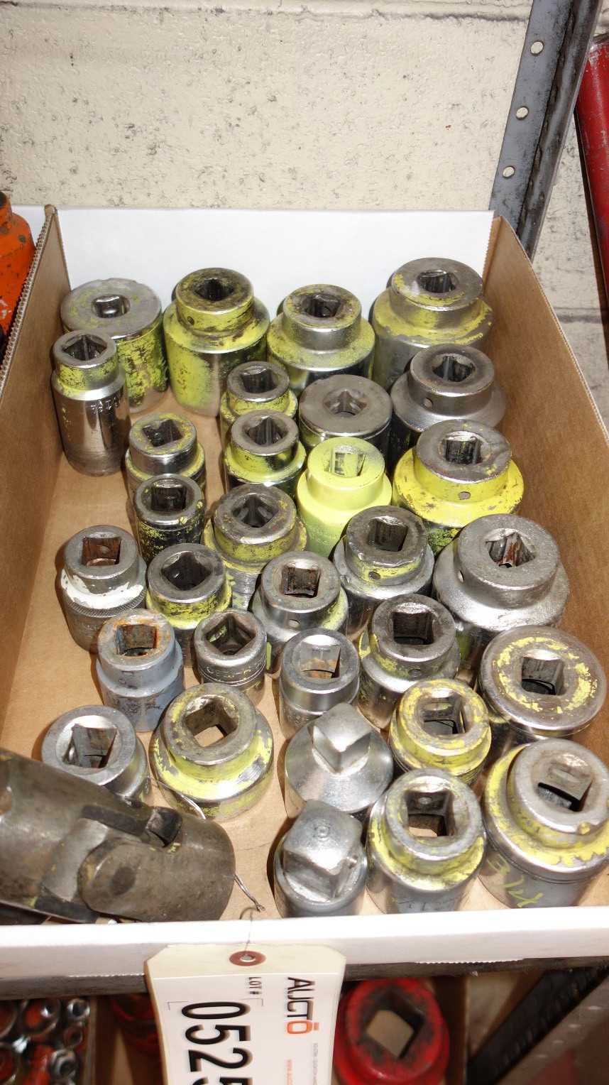ASSORTED SOCKETS, 15/16 IN TO 2-3/8 IN - HAND TOOLS